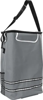 Produktbild von Möbel Einkaufswagen mit Rädern und verstellbarem Griff Grau 40 L - Einkaufstrolleys 42002335