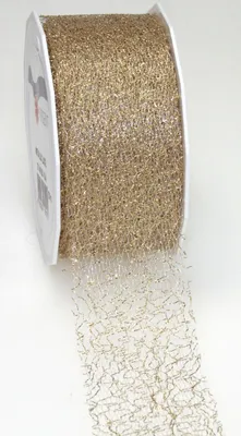 Immagine prodotto di PRÄSENT 371 7520-634 Zierband  - 72 mm x 20 m, gold