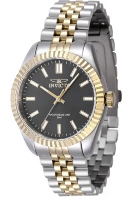 Obrázok produktu pre Invicta Specialty 47499 Dámske Hodinky - Quartz Hnutie - Nerezová Oceľ s Čiernym Ciferníkom - 36 mm