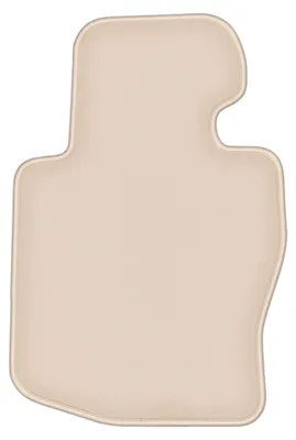 Produktbild von DURBAN Beige Velours-Fahrerfußmatte für BMW 4 F36 Coupé, Cabrio xdrive (2014-2021)