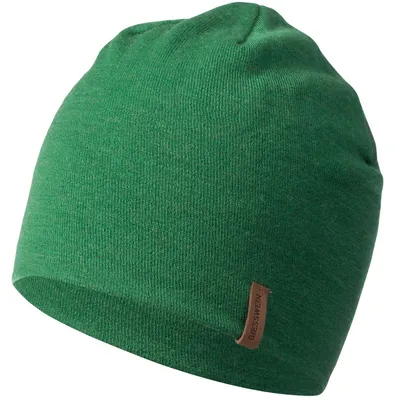 Giesswein sehr leichte Strickmütze Gehrenspitze aus Merino-Wolle. in grün