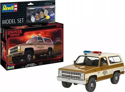 Zdjęcie produktu dla Revell Ensemble de modèles Chevrolet K5 Blazer 1985 : Stranger Thing, 12 lat(a), Wielobarwny