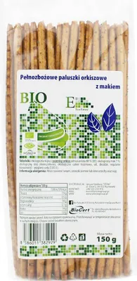 Obrázok produktu pre TYČINKY ŠPALOVÉ CELOZRNNÉ S MAKOM150 g - ENVOY