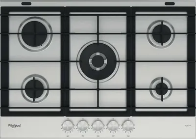 Obrázok produktu pre Whirlpool GMWL 728/IXL, Nerezová oceľ, Vstavaný, 73 cm, Plynový, Nerezová oceľ, 5 zone(s)