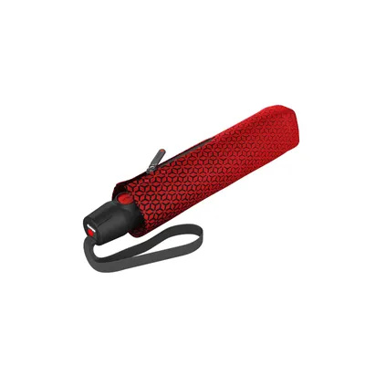 Produktbild von Knirps T.200 Medium Duomatic Regenschirm Taschenschirm sturmfest focus red