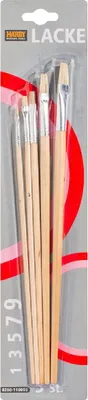 Produktbild von Hardex Ölpinsel-Set 5 St. flach