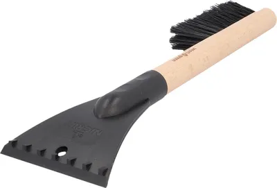 Produktbild von NIGRIN smart n green Holz Eisschaber mit Besen