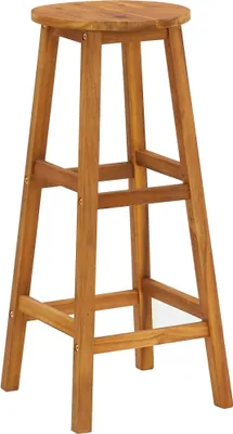 Produktbild von 6er Set Barhocker aus Akazie 34 x 76 x 34 cm