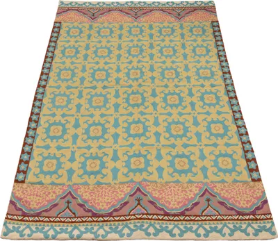 Produktbild von Suzani, es Design, authentisch, handgefertigt, Kilim, 244x152 cm