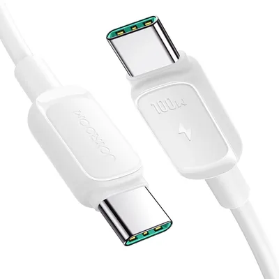 Obrázek produktu pro Kabel Joyroom S-CC100A14, USB-C na USB-C, 100 W, 1,2 m, bílý