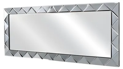 Image de Miroir gris moderne en verre pour le salon chambre couloir