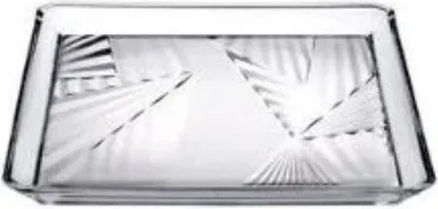 Image de Pasabahce Madlen 2 plats de service en verre - carré, 15 x 15 x 1,7 cm