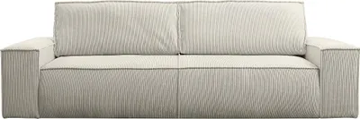 Produktbild von 3-sitziges Schlafsofa aus beigefarbenem Kord AMELIA PASCAL MORABITO
