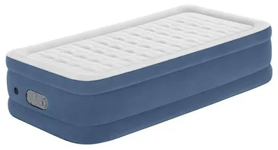 Image de Matelas Gonflable Bestway AlwayzAire Twin, Pompe Intégrée, 1,91 m x 97 cm x 46 cm