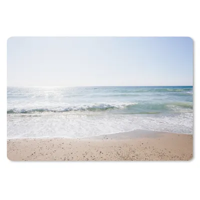 Produktbild von MuchoWow® Mauspad Mousepad Strand - Wasser - Türkis 27x18 cm - Mousepads - Maus Mat - Pad - Mausunterlage - Büroartikel - Desk Matten