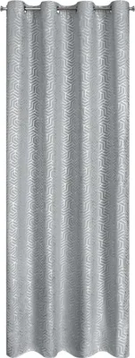 Produktbild von Vorhang SEMI silber  140x250 Ösen