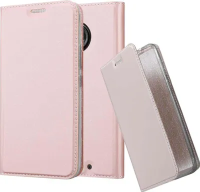 Obrázek produktu pro Cadorabo Pouzdro na mobilní telefon pro Motorola MOTO X4 Protective Case in Pink Cover Etui Book Case Booklet