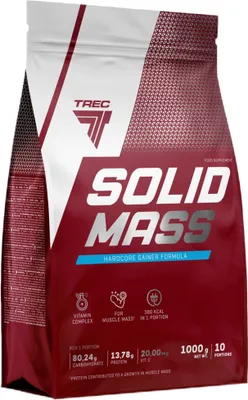 Produktbild von Trec Nutrition | Solid Mass | Hardcore Gainer Formula Strawberry