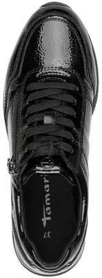 Produktbild von Tamaris Damen Sneaker mit Reißverschluss und weichem TOUCHit Fußbett 1-23613-46, Größe:41 EU, Farbe:Schwarz