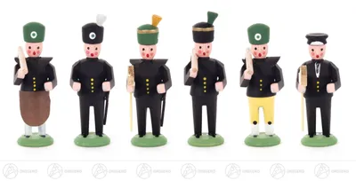 Immagine prodotto di Miniatura di una funicolare (6 pezzi). Altezza: 40 mm. Nuovo