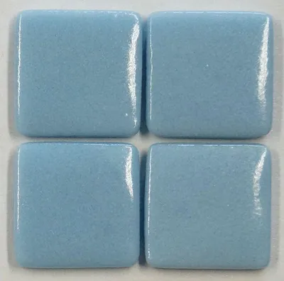 Zdjęcie produktu dla Szkło mozaikowe, neonowe, świecące w ciemności, niebiesko-zielone, 100g, 18 sztuk