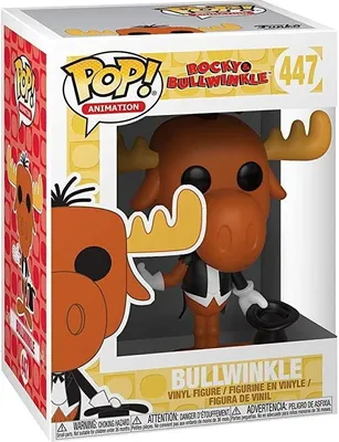 Produktbild von Rocky & Bullwinkle - BULLWINKLE 447 - Funko Pop! - Vinyl Figur