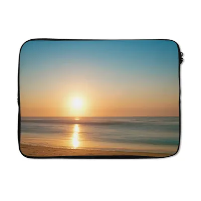 Produktbild von MuchoWow® Laptop Hülle 14 ZollMeer - Farben - Sonne Laptoptasche - Laptoptasche - Stoßsicher - Schutzhaube