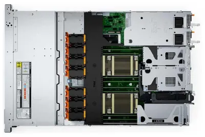 Immagine prodotto di DELL PowerEdge R660XS, 2,4 GHz, 4510, 32 GB, DDR5-SDRAM, 480 GB, Rack (1U)