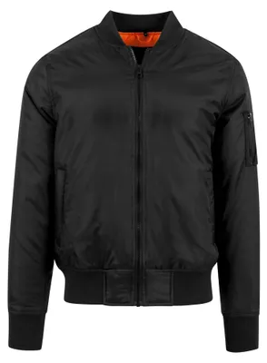Image de Build Your Brand - Blouson aviateur pour homme LT3300 (XS) (noir)