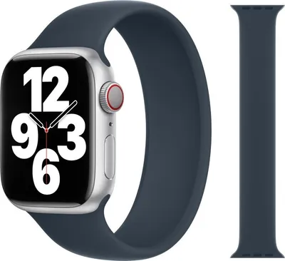 Obrázek produktu pro Originální náramek Apple Solo Loop 42/44/45 mm velikost 7 Storm Blue
