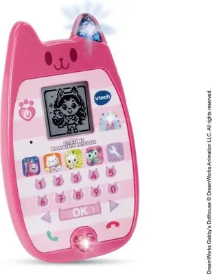 Zdjęcie produktu dla Smartfon Edukacyjny VTech Gabby i la Maison Magique, Interaktywny, Gry i Dźwięki, Rozmowy z Postaciami