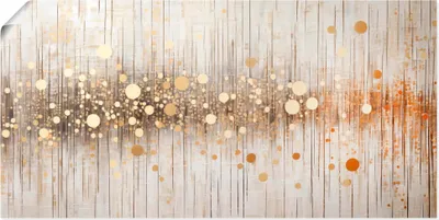 Produktbild von ARTland Poster ABSTRAKTE KUNST Eleganz Größe: 100x50 cm