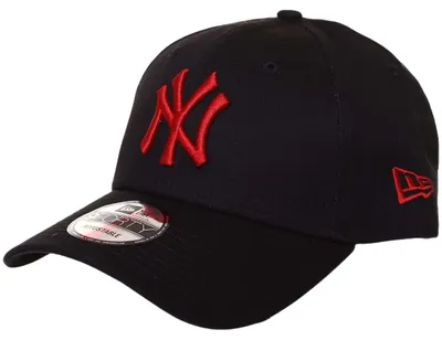 Produktbild von New Era 9Forty Cap League Essentials MLB New York Yankees black/red