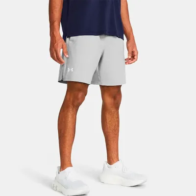 Produktbild von Shorts Under Armour Launch 7" Unlined Senior L hellgrau