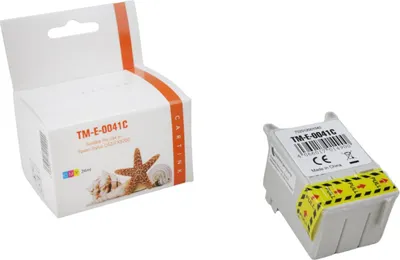 Produktbild von color Tinte 4.2-T04104010 kompatibel mit Epson T04104010 [ T041 ]