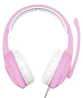 Produktbild von Trust GXT 411P Radius, Kabelgebunden, Gaming, 309 g, Kopfhörer, Pink, Weiß