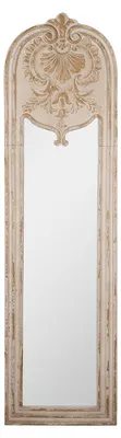Produktbild von Clayre & Eef Spiegel 48x4x180 cm Beige Holz