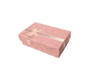 Produktbild von 10 stück Schmucketuis Geschenkbox Schmuckkästchen für Kette Ringe Ohrstecker (rosa)