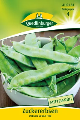 Produktbild von Zuckererbse Oregon Sugar Pod | Zuckererbsensamen von Quedlinburger