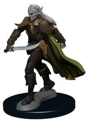 Image de Pathfinder Battles : Figurine peinte Premium - Guerrier Elfique Masculin