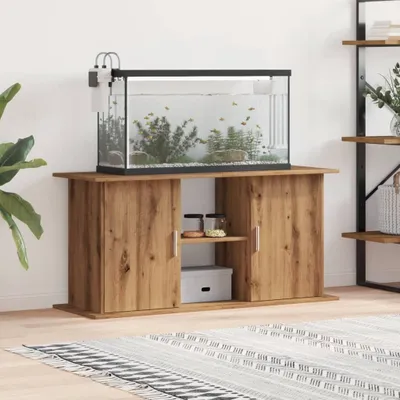 Obrázok produktu pre vidaXL Akváriový stojan Artisan dub 121x41x58 cm materiál na báze dreva