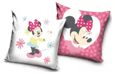 Productafbeelding van Disney Minnie kussensloop, afmetingen ongeveer 40 x 40 cm