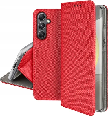 Obrázek produktu pro Pouzdro pro Samsung Galaxy S24 FE SMART MAGNET CASE PENĚŽENKA + OCHRANNÉ SKLO 9H