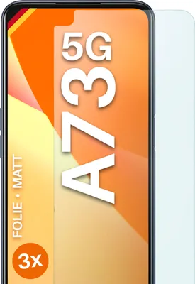 Produktbild von moex® 3x Schutzfolie kompatibel mit Oppo A73 5G - Displayschutzfolie Anti Reflex Folie, Matt