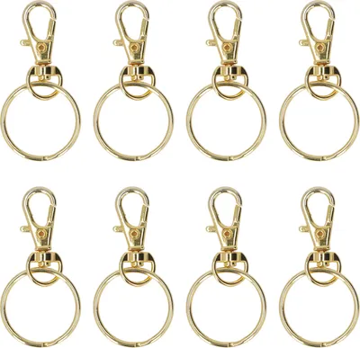 Image de Crochet de porte-clés, mousqueton avec porte-clés, mousqueton avec porte-clés, mousqueton avec porte-clés, mousqueton pour porte-clés, clip pour porte-clés, anneaux pour porte-clés