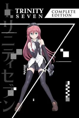 Produktbild von PLAION Trinity Seven - Complete Edition (Die komplette Serie + Filme + OVA) (5 Blu-rays), Zeichentrickfilm/Cartoon, Blu-ray, Deutsch, Japanisch, 407 min, Trinity Seven: 7-nin no Masho Tsukai, Deutsch