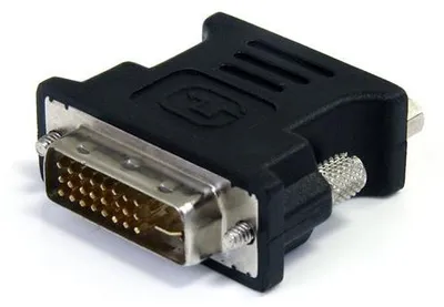 Produktbild von StarTech.com DVI-I auf VGA Adapter Stecker/Buchse Schwarz