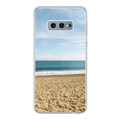 Produktbild von MuchoWow® Handyhülle Schutzhülle Hülle für Samsung Galaxy S10e Strand - Sand - Meer Silikon Softcase Handy Hülle - Handy