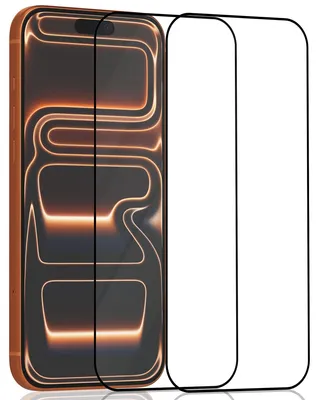 Produktbild von 2-Pack iPhone 17 Pro Max Displayschutzfolie - Gehärtetes Glas 9H - Super Qualität 3D