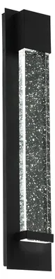 Immagine prodotto di Applique Esterno Moderna Villagrazia Alluminio Nero Led H40Cm